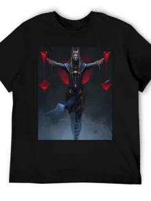 Judge Of Souls T-Shirt Anime T Shir For T Shirt Designer T Shirt Summer T-Shirt - 黑色3 - 查看 1