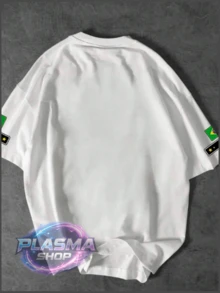 Comfortable Basic T-Shirt For Everyday Wear Brazil South America Art Streetwear Urban Culture Street Fashion Street Graffiti Tagging Skater Skateboard Shirt Blouse Unisex Men's Women's 100% Cotton Top Premium Streetwear New Release Immediate Shipping Various Colors!! Plus Size - 白色 - 查看 2