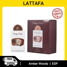 Lattafa Pride Vintage Radio Unisex Eau De Parfum Spray 100ml Amber Woody Scent Unisex Fragrance Authentic Original Long-Lasting Scent - 木質香調 - 查看 1