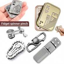 KK AA 金属骷髅滑行玩具，减压 EDC 扑克玩具，成人礼物 - 优雅的成人及青少年礼物 - 男孩玩具 - 节日礼物 - 生日礼物 - 完美礼物 - 礼物 - 玩具 - 复活节礼物 - 愚人节礼物 - 万圣节礼物 - 圣诞节礼物 - 情人节礼物 - 新年礼物 - 彩色 - 查看 2