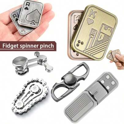 KK AA 金属骷髅滑行玩具，减压 EDC 扑克玩具，成人礼物 - 优雅的成人及青少年礼物 - 男孩玩具 - 节日礼物 - 生日礼物 - 完美礼物 - 礼物 - 玩具 - 复活节礼物 - 愚人节礼物 - 万圣节礼物 - 圣诞节礼物 - 情人节礼物 - 新年礼物