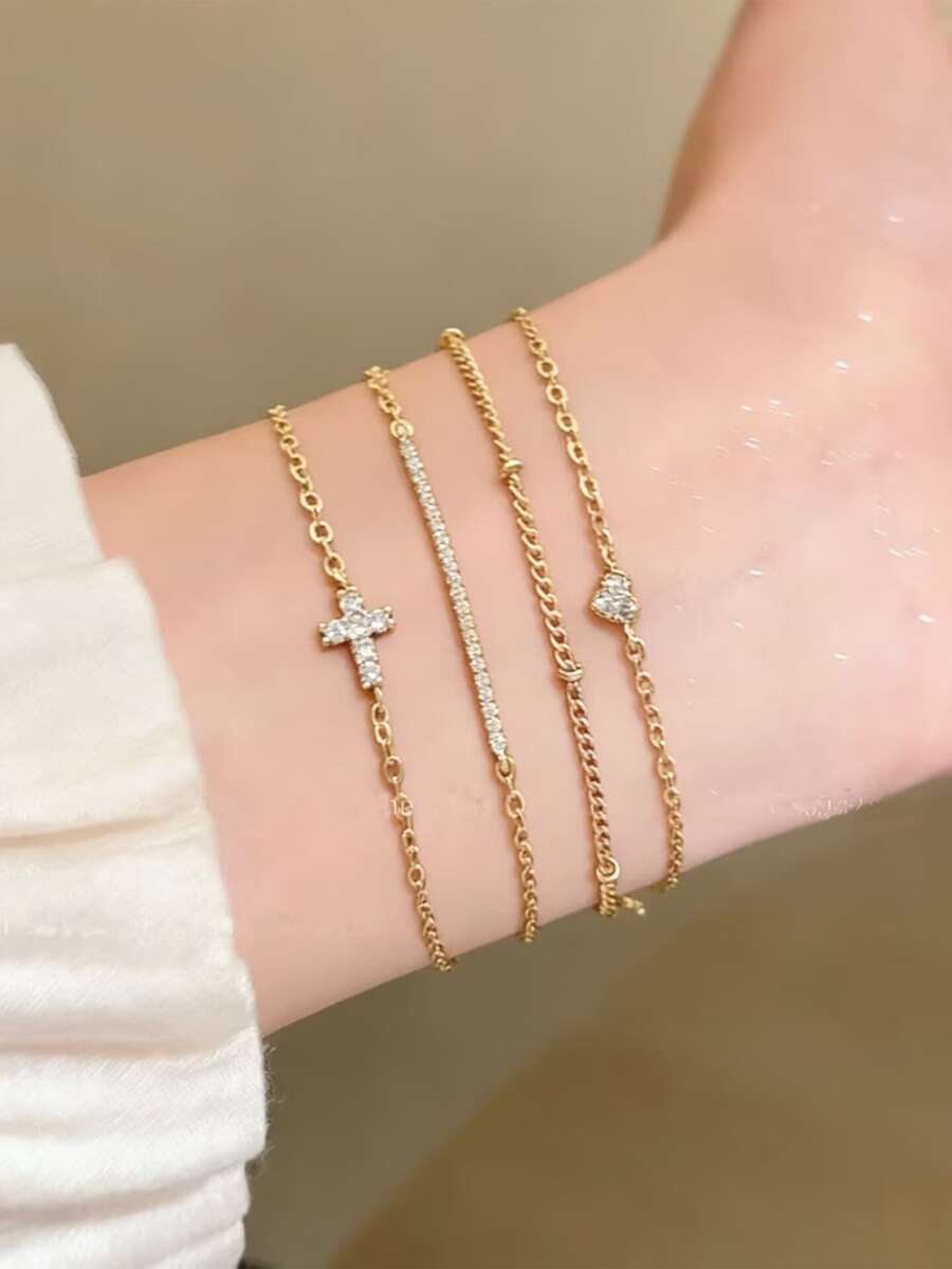 Multi-Style Bohemian Beach Beaded Necklaces – Stackable & Single Wear Options, Mix-And-Match Design, Versatile For Daily Outfits & Beach Parties, Quality Crafted Comfortable Jewelry, Perfect Gift Choice - Vàng - Xem 1