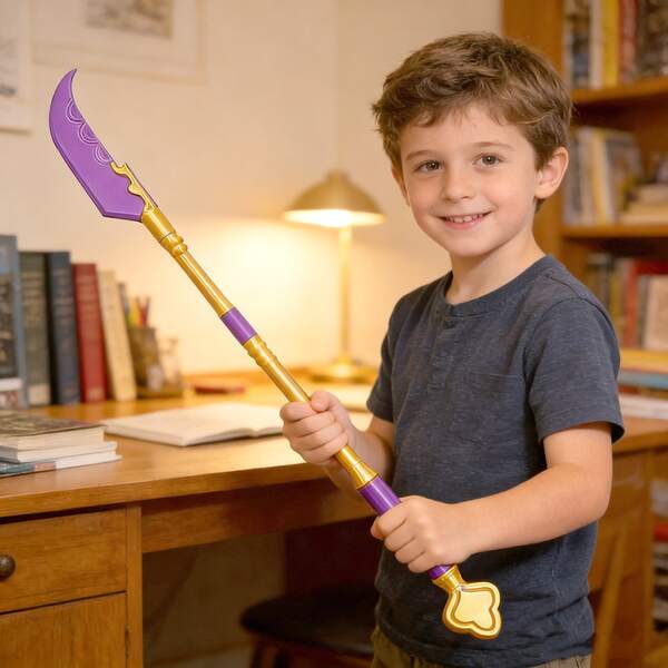 Spada decorativa ispirata agli idol K-POP, figura da collezione decorativa per la camera da letto e l'area di studio, accessorio per cosplay, regalo perfetto per gli appassionati di K-POP e di musica