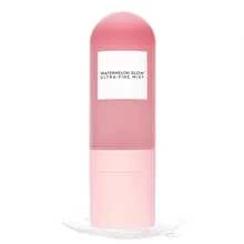 Spray Facial Glow de Sandía   Bruma Hidratante - Neblina Facial Ultra-Fina con Ácido Hialurónico   AHA de Hibisco para Refrescar la Piel Seca y Mejorar el Maquillaje Luminoso - Apta para Todo Tipo de Piel (75 ml) - Rosa - Ver 3