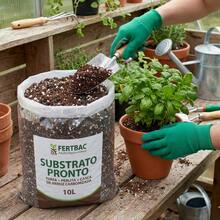 Ready-To-Use Substrate For Pots And Planters, 10L, Super Lightweight. - 泥炭+珍珠岩+樹皮 - 查看 3