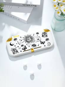 1 chiếc ốp bảo vệ máy Switch họa tiết sao và trăng màu đen, phù hợp với Switch2 (2025) / Switch OLED, phụ kiện bảo vệ máy chơi game Switch thế hệ thứ 2 mới, túi đựng máy chơi game, món quà tốt nhất cho người chơi SWITCH. - Nhiều màu - Xem 21