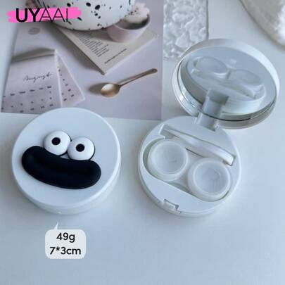  Lentes de contacto de color natural desechables en 1 año, 14.5mm, para ojos marrones, de UYAAI