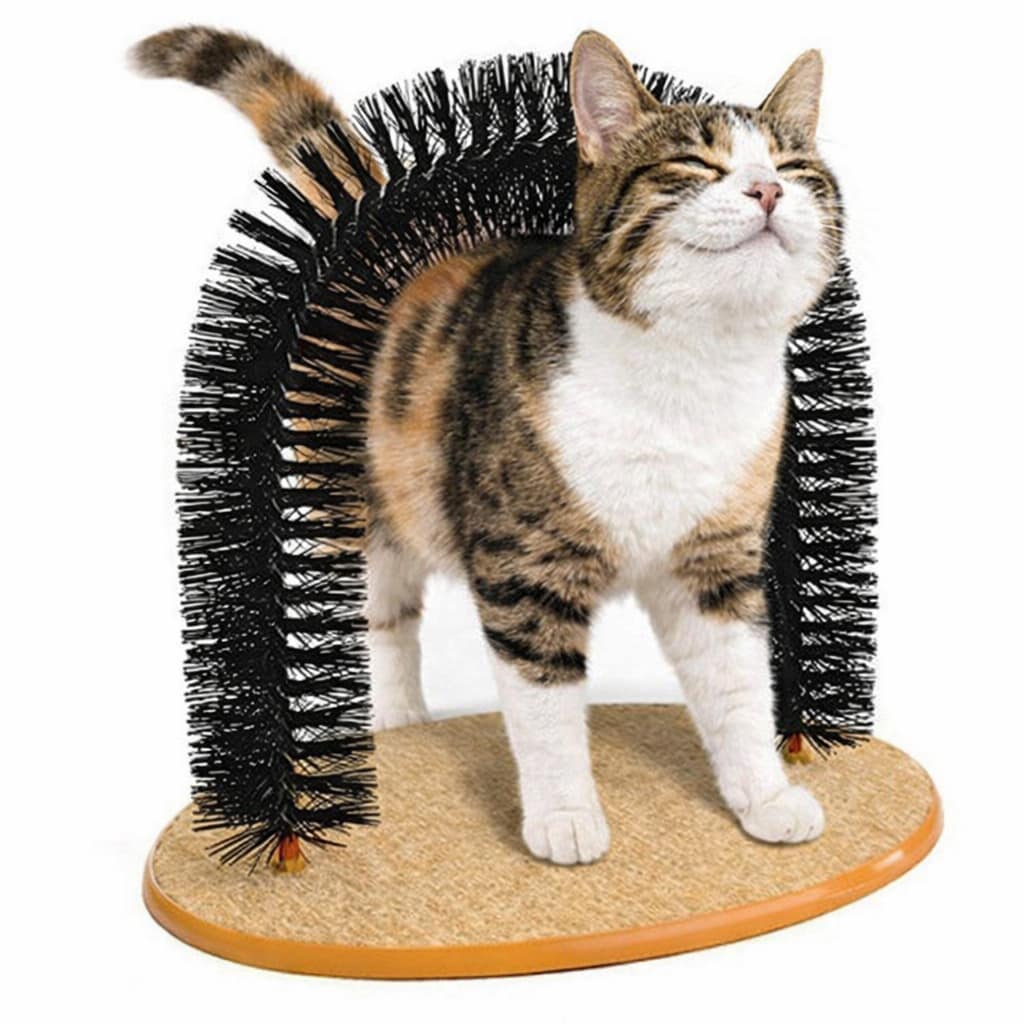 貓咪自嗨玩具逗貓老鼠拱門蹭癢器耐抓蹭毛搔癢神器寵物貓解悶玩具 - 均碼 - 查看 1