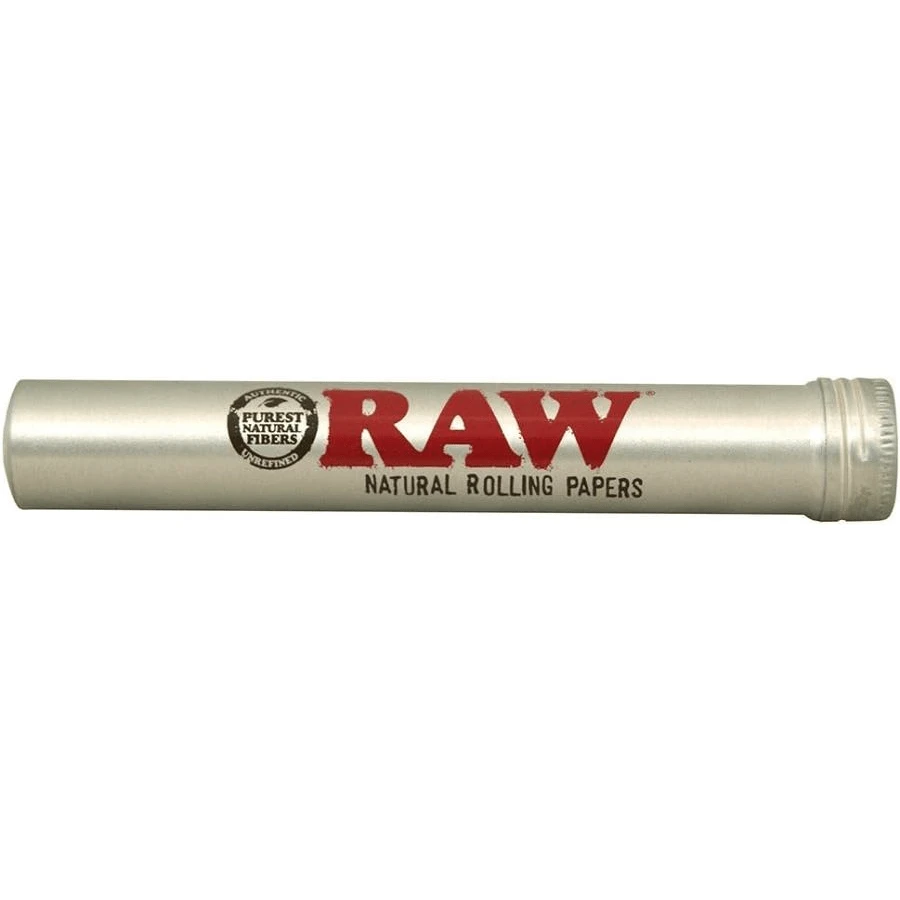 RAW Thentic Cigar Style Aluminum Tube, Silver, 1 Count - ColorA - View 1