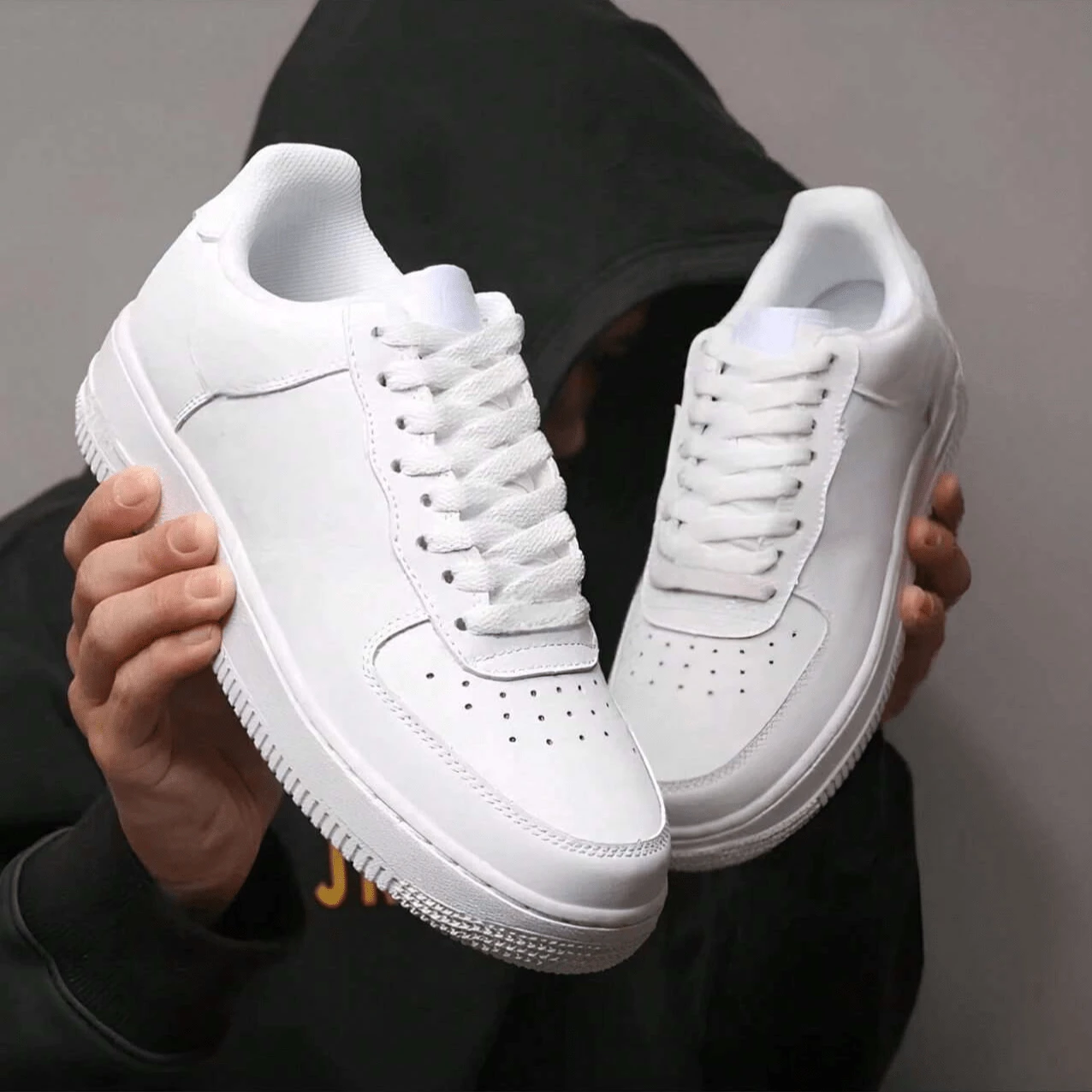 Men's And Women's Casual White Sneakers, Sizes 34 To 43, Soft And Comfortable, New Release, Street Style - 白色 - 查看 1