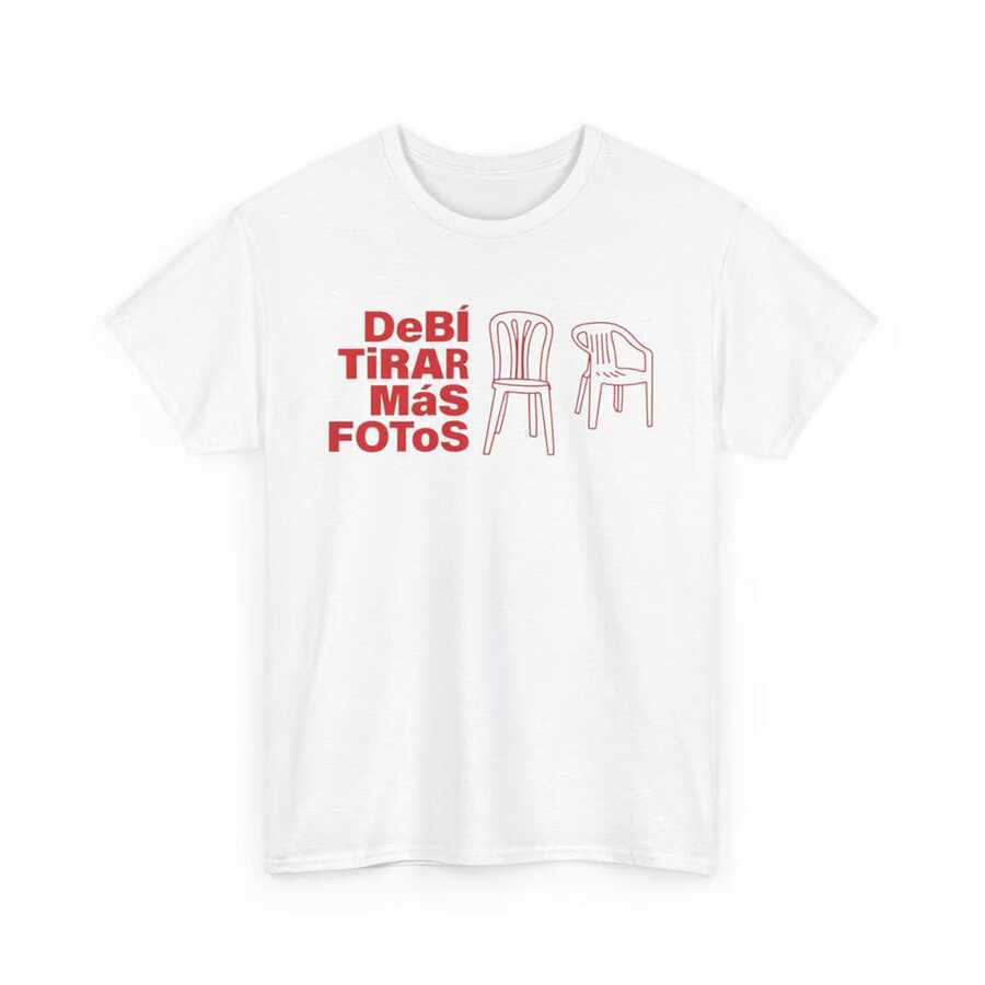 Basic Unisex T-Shirt Bad Benito Bunny Debi Take More Photos Chairs - 白色 - 查看 1