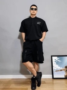 Nike حذاء رياضي كاجوال عالي الكاحل من جلد داعم ودافئ من نايك كورت بورو ميد، أسود - الأسود - مشاهدة 6