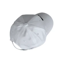 Adjustable Baseball Cap With Embroidered Letter, Suitable For Daily Wear,Holiday,Festival - White - View 4
