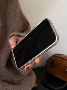 2026新款电镀树脂银边韩式独特简约清新蓝色海星海龟图案优雅手机壳，兼容苹果17/16/15/14/13/12/11 - 彩色 - 查看 5