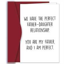 Fun Birthday Card For Dad, Creative Father's Day Card, Ideal Gift - Multicolor - View 1