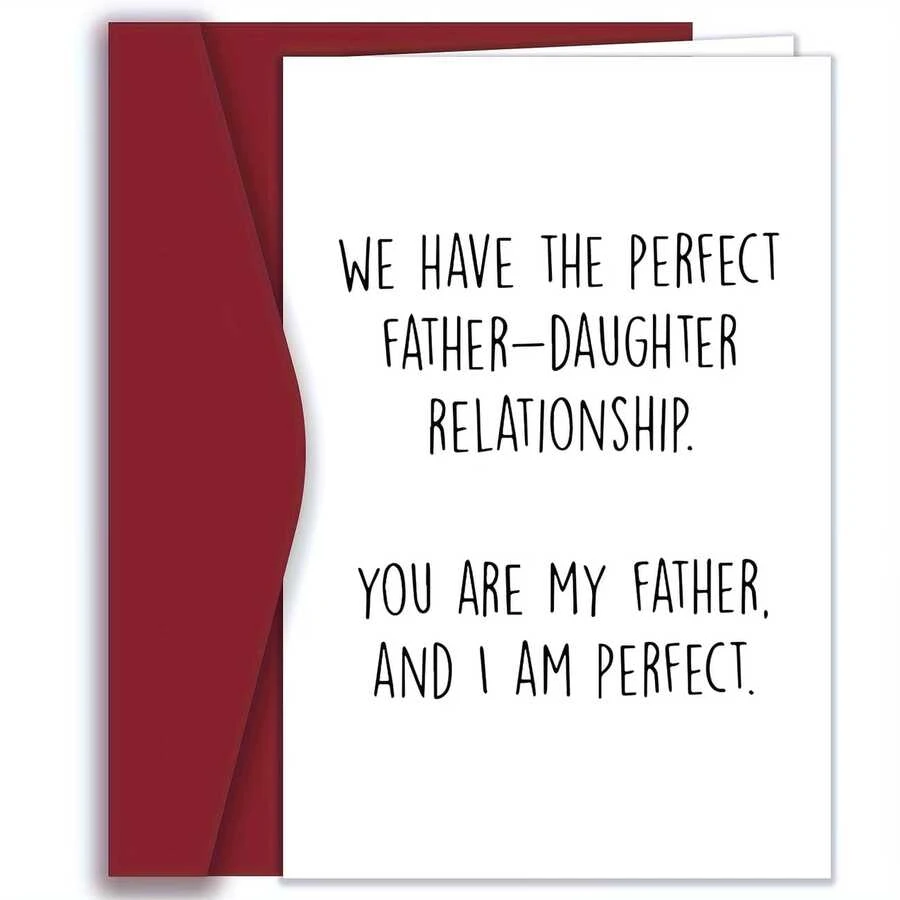 Fun Birthday Card For Dad, Creative Father's Day Card, Ideal Gift - Multicolor - View 1