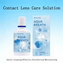 120ml Solución de limpieza para lentes de contacto en botella grande, nutritiva, cómoda y limpiadora para lentes de contacto - Solución de cuidado - Ver 4