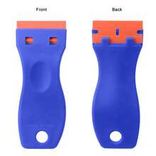 Plastic Cleaning Spatula, Replaceable Spatula Head, Glue Scraping Tool, Multi-Functional Dirt Removal Spatula, Equipped With Replaceable Spatula Head - Multicolor - View 5