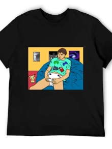 ABDL Gaming T-Shirt Man T Shirt Summer Man T Shir Graphic T-Shirt - Đen 15 - Xem 1