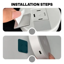 1/3/6 Peças Luz de Gabinete RGB, Luz Noturna LED Recarregável por USB com Controle Remoto, Funções de Dimmer e Timer, Ajustável para Cozinha, Prateleira, Escada, Balcão, Adequado para Cozinha, Guarda-Roupa, Armazenamento de Alimentos e Prateleiras (250mAh) - USB+controle remoto - Visão 7