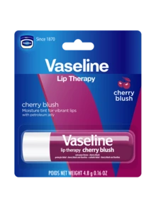 Vaseline [4.8克] 樱桃润唇膏 | 保湿润唇膏 | 滋养润唇膏 | 适用于严重干燥和皲裂的嘴唇 | 韩国制造 - 櫻桃 - 查看 12