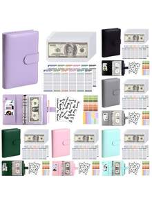 Carpeta de presupuesto, cuaderno planificador de presupuesto A6 con sobre con cremallera, incluye 12 tarjetas de presupuesto sobre de efectivo, carpeta de presupuesto para gestionar el presupuesto y los ahorros - A6 - Ver 27