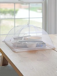 Cubierta plegable para verduras, cubierta para alimentos, cubierta de red anti-moscas plegable, cubierta de control de plagas para verduras, cubierta multiusos para verduras - Multicolor - Ver 4