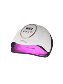 SOKANY LED Nail Lamp, Nail Dryer, UV Curing Light With Motion Sensor And LCD Screen, Suitable For Home Salon Use, Beautiful Gift For Curling Hair, Nail Lamp, UVLED Nail Lamp, Nail Lamp - White - View 10