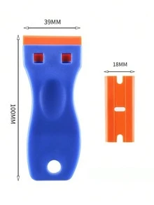 1pc Glass Cleaning Squeegee, Suitable For Bathroom, Kitchen, Home Use - Multicolor - View 9