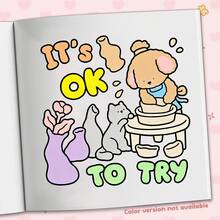 48-220g Livro de Colorir com Tons Quentes, Fofos Esquilos e Raposas, Livro de Colorir em Papel Macio, Estilo de Cura Fresco, Padrões de Raposas e Esquilos em Campo de Grama, Esquema de Cores Laranja-Marrom, Inclui Detalhes de Bolotas, Colorir para Alívio do Estresse, Adequado para Papelaria, Suprimentos Escolares, Presente Perfeito para Meninas, Temporada de Casamento, Dia das Mães - Ambientes aconchegantes - Visão 5