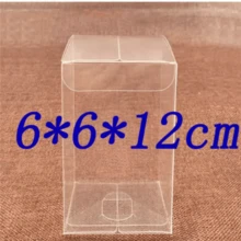 1套=10个 5x5x6/7/8/12/13/20厘米 全新透明PVC盒包装 批发 婚礼/圣诞节 巧克力糖果苹果礼品活动 - 5x5x6/7/8/12/13/20cmPVC透明盒 - 查看 4