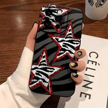 Estallido de Estrellas SilvestresEsta funda mate es compatible con iPhone 17, 16, Pro Max, 16, 15, Pro, 14 Plus, 13, 12, Pro, 11, Pro Max, X, XS Max y algunos modelos de  y Oppo. Es un regalo perfecto para Navidad para amigos y familiares. - Blanco - Ver 2