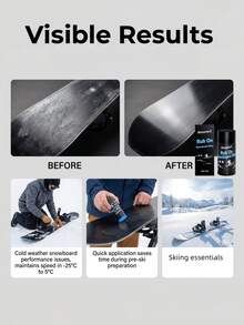 滑雪蜡、木器抛光剂、木器抛光蜡、易涂抹型、日常保养滑雪板表面耐磨、快速涂抹、全温速效蜡、户外越野滑雪、初学者单板滑雪和滑雪板保养蜡 - 固體 - 查看 4