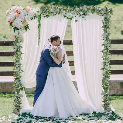 1/2pcs Artificial Green Eucalyptus Garland And Silver Dollar Eucalyptus Leaf Wreath, Suitable For Home Decor, Wedding, Party, Tabletop, Fireplace Decor, Wedding Supplies, Easter Decoration, Living Room Wall Decor, Spring/Summer Decor