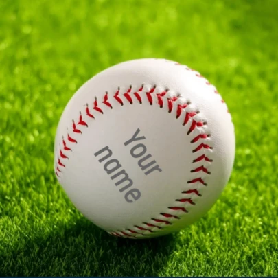 Customized Baseball With Personalized Text, Perfect For Training, Featuring A Sturdy Structure, Exquisite Stitching, And High-Quality Materials, Making It An Ideal Choice For Practicing Pitching And Featuring Classic Designs.