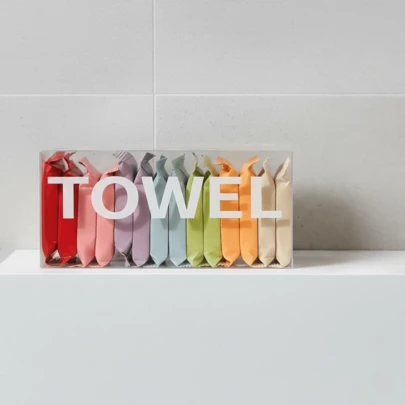 Travel Essentials Compressed Face Towels (14 Pack) - Premium Cotton Disposable Washcloths | Extra Large, Thicker Portable Coin Tissues For Face Washing, Baby Care & Outdoor