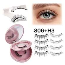 Rizador de pestañas magnético, rizador de pestañas en forma de V conveniente, adecuado para principiantes, sin batería requerida, fácil de usar - Blanco - Ver 27