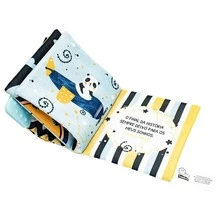 Soft Cloth Children's Book With Silicone Teether For Babies - All Books - SWEET DREAMS - View 4