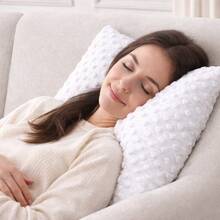 Luxury Soft Bubble Cushion Cover 45cm X 45cm. - 米色 - 查看 2