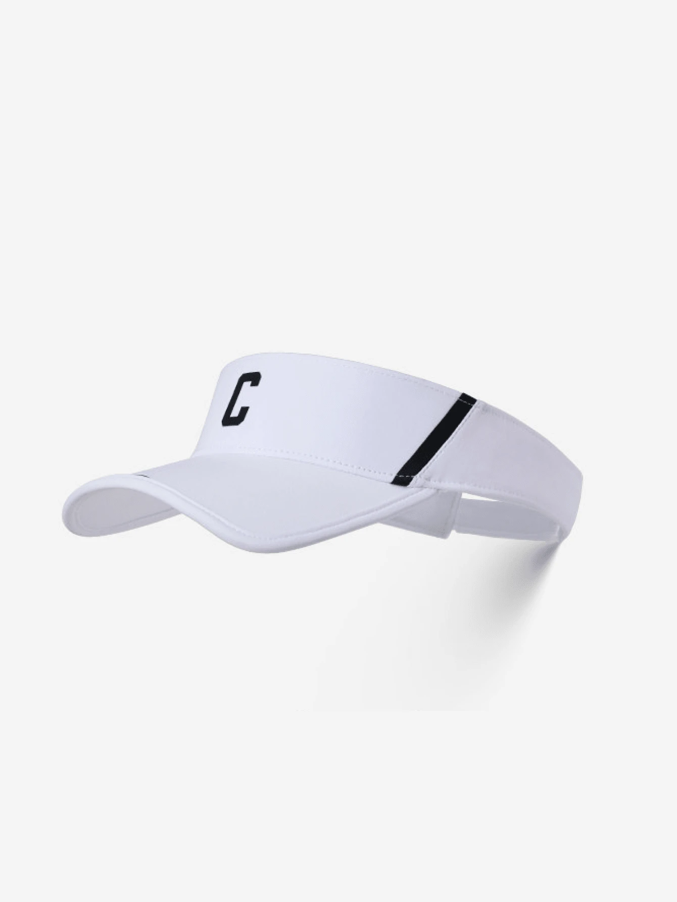 CAMEL CROWN Visera deportiva para mujer para actividades al aire libre, gorra de golf, maratón y tenis con protección UV - blanco lechoso - Ver 1