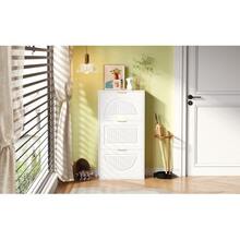 Shoe Cabinets - White - View 6