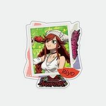 2026 Newest Gachiakuta Anime Acrylic Standee – Enjin, Zanka, Riyo Rudo Character Figure, Desktop Display Collectible Gift - Multicolor - View 5