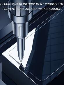 华为荣耀手机专用钢化玻璃屏幕保护膜4片装，防刮花，无气泡，高清，9H硬度，兼容手机壳 - 無色 - 查看 7