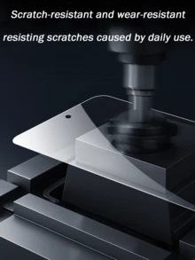 4pcs Tempered Glass Screen Protector For Phones, Anti-Fingerprint, Smooth, Scratch-Resistant, Shock-Proof Tempered Glass Screen Protector - Phone Accessories - White - View 2