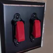 1pc Missile Launcher Shaped Switch Guard, Battery-Free, Square Switch Protector - Color Blocking - View 7