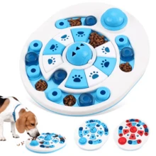 Grippy Slow Feed Dog Bowl With Squeaky Toy Center, Interactive Anti-Slip Slow Feeder Bowl For Fast Eaters, Fun Puzzle Feeder For Boredom & Anxiety Relief, Healthy Digestion Pet Feeding Bowl For Small Medium Large Dogs & Multi-Dog Homes - Multicolor - View 5