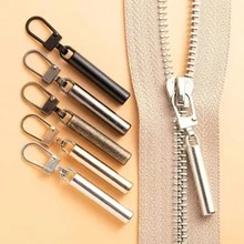 2/5/10Pcs Metal Zipper Pull Replacement - Detachable, Suitable For Sewing And Knitting Projects - Available In Bronze, Gold, Black - E-Mixed Color - View 4