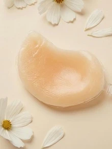 2/1 Piece Silicone Invisible Push-Up Adhesive Bra, Reusable Strapless Front-Closure Silicone Bra Pads, Invisible Nipple Covers, Women's Underwear And Accessories, Suitable For Summer Dresses, Evening Gowns, Wedding Dresses, And Vacations. - Multicolor - View 6