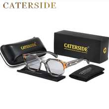 New Retro Sunglasses CP+PC Frame Square Thickness Vintage European Style Decoration Eyeglasses For Men Women Vacation Street Photo Shopping Festival Gifts Glasses - K40205 - View 16