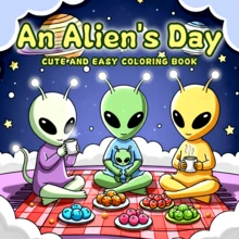 GDTME 1本创意“外星人”涂色书，24页厚纸，尺寸7.87*7.87英寸，适合初学者绘画、办公室放松、亲子互动、送礼，也是节日派对、音乐节、婚礼季、办公和学校用品的理想之选。 - 448 - 查看 2